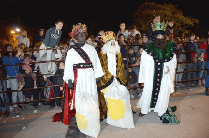 Los Reyes Magos llegarÃ¡n maÃ±ana a Sierras Bayas.