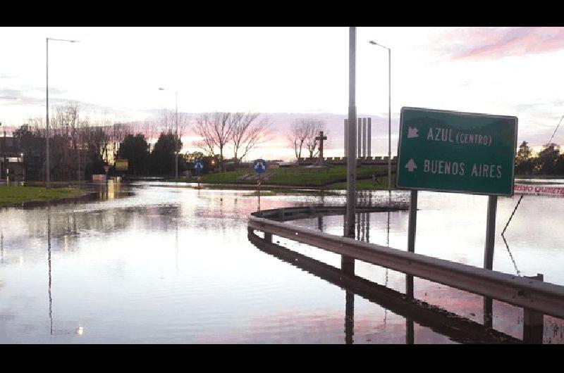 Las lluvias excesivas se advierten en ciudades de la provincia de Buenos Aires.