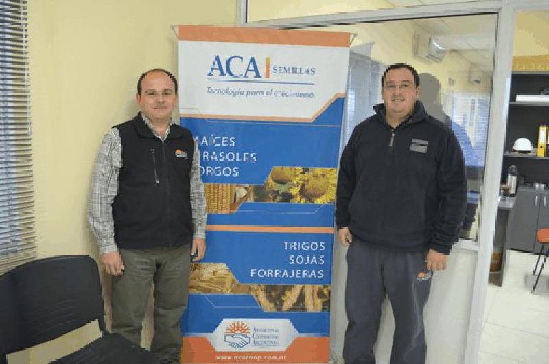 Gastón Sarachu y Jorge Roselli Silla.