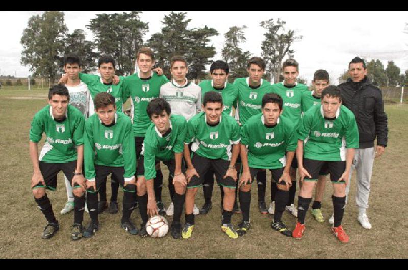 FormaciÃ³n de AtlÃ©tico Hinojo, uno de los representantes de la LFO en inferiores.