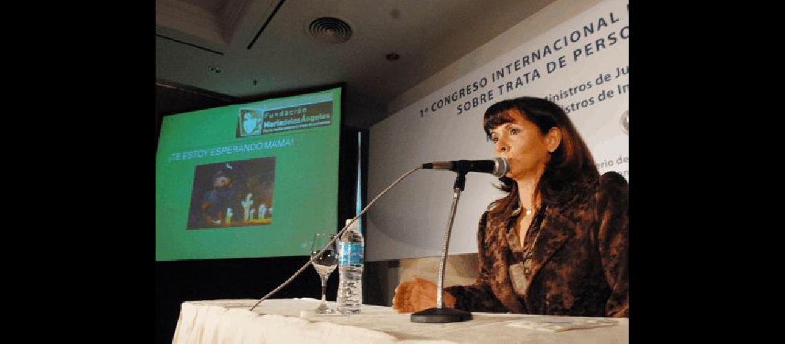 Susana Trimarco habla en todos los foros de la bÃºsqueda de su hija. TÃ©lam