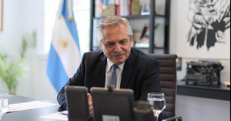 Alberto Fernández dialogó con Vladímir Putin