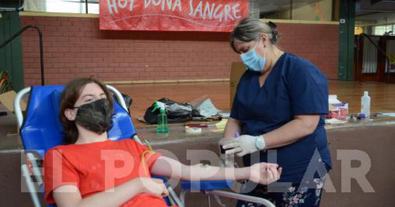 Además de las colectas externas, Hemoterapia ofrece la posibilidad de acercarse de manera voluntaria al Hospital Municipal.