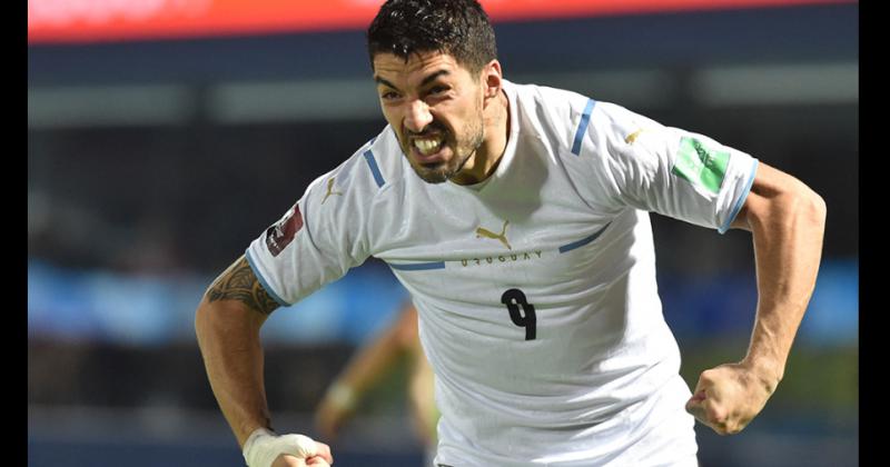 Luis Suárez anotó en la "Celeste" que le ganó a Paraguay en Asunción.
