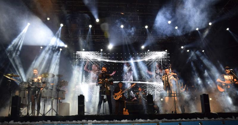 El escenario mayor, lugar por donde pasarán los mejores artistas.