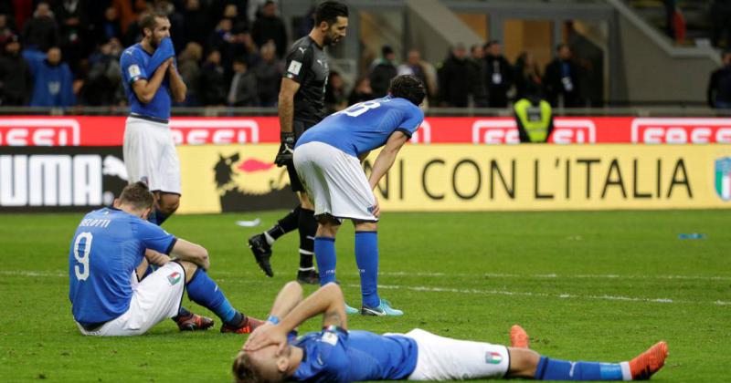 Batacazo: Italia otra vez afuera del Mundial