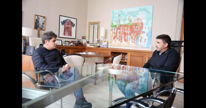 El intendente Galli recibió a Facundo Manes