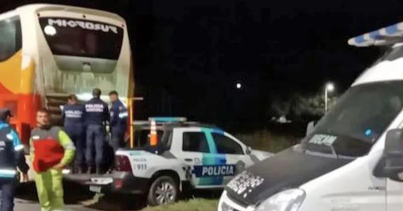 Ráfaga de tiros: atacaron dos ómnibus que volvían de un tour de compras por la ruta 2