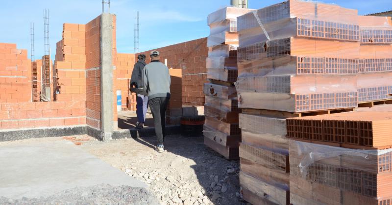 El rubro de la construcción es uno de los principales motores de la economía olavarriense.