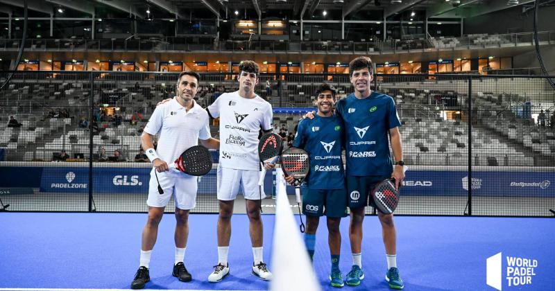 Rápida eliminación de Chingotto y Tello en cuartos