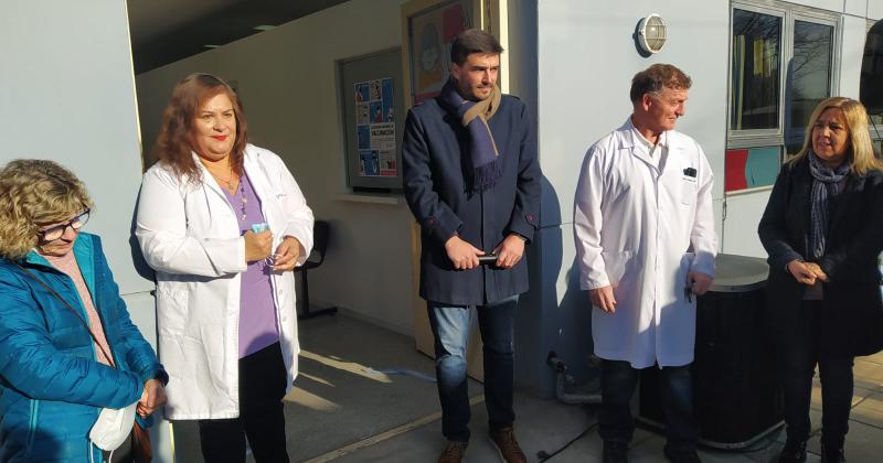 Quedó inaugurado el nuevo vacunatorio del Hospital Municipal