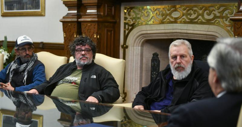 El Presidente recibió a referentes de organizaciones sociales