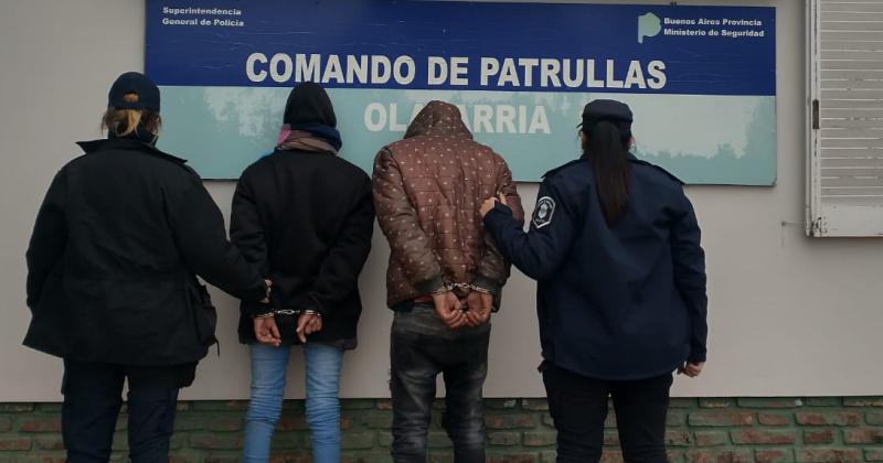 Dos aprehendidos por robar elementos de una vivienda en construcción