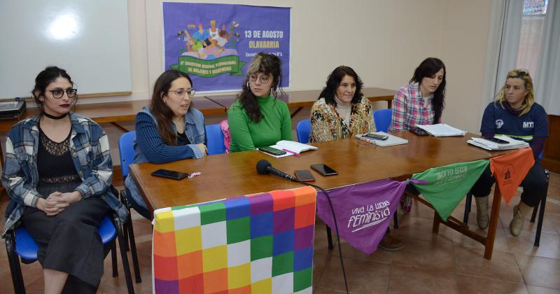Últimos preparativos para el Encuentro Regional Plurinacional de Mujeres y Disidencias en Olavarría