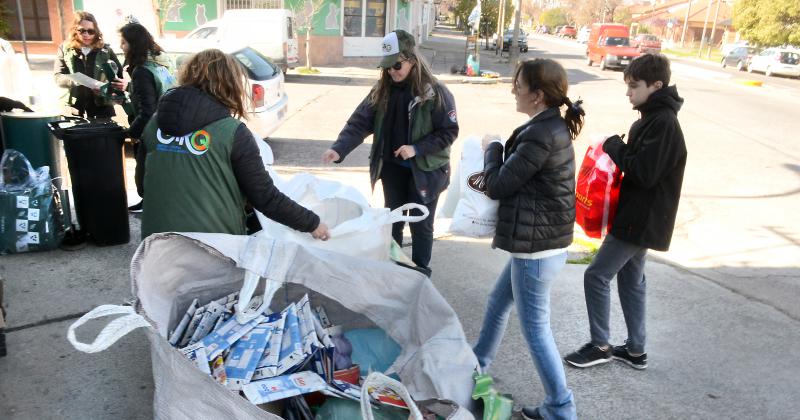 En su segunda edición, el Giro Móvil recuperó 665 kilos de materiales reciclables
