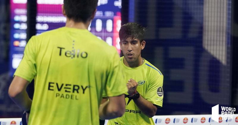 Tello y Chingotto ganaron un gran encuentros, por octavos de final.