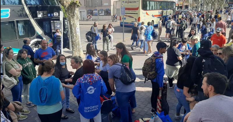 Partió la delegación olavarriense a los Juegos Bonaerenses 2022 con 470 representantes