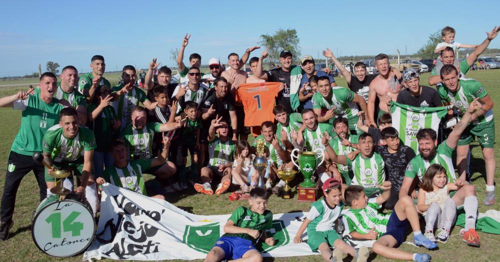 La final fue este sábado, en Villa Mi Serranía, con el festejo albiverde.