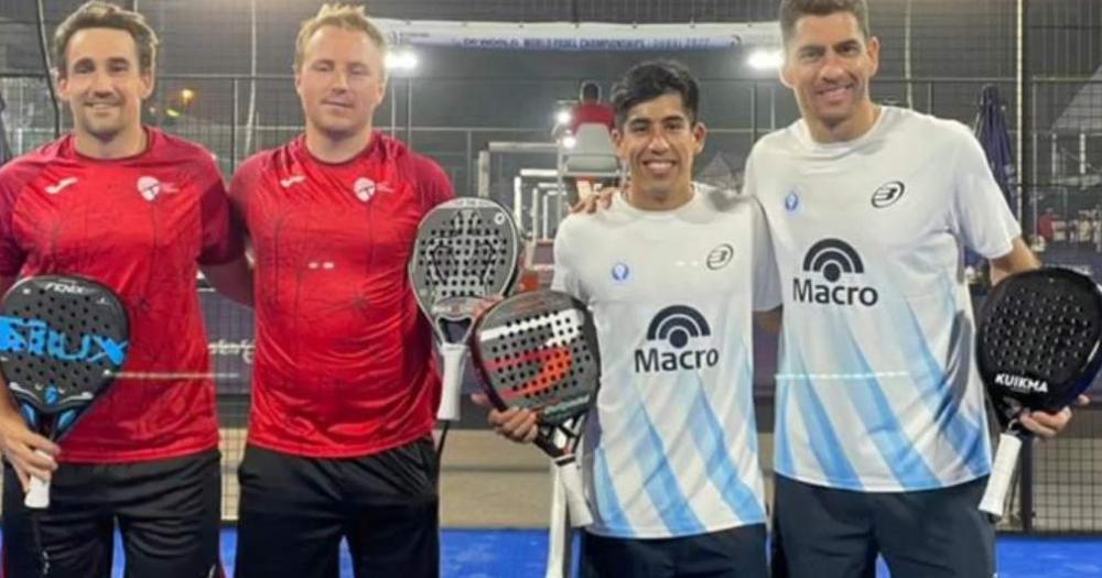 Chingotto fue parte de la primera fecha para la Argentina.