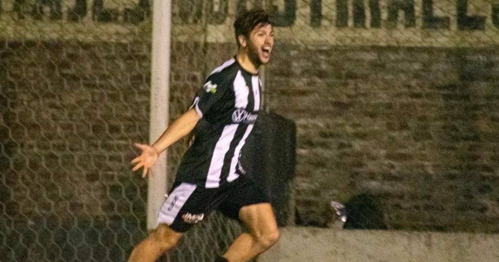 Bruno Peralta, uno de los destacados de Estudiantes ante River.