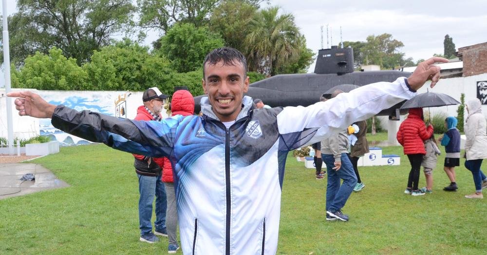 Diego Rodríguez, el ganador en caballeros sobre 10 kilómetros.