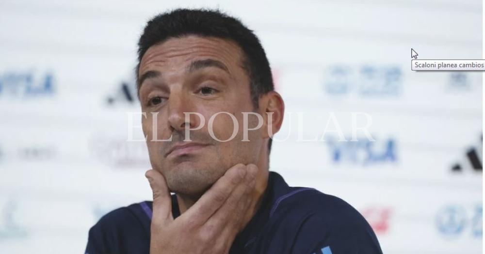 Lionel Scaloni, entrenador de la Selección argentina.