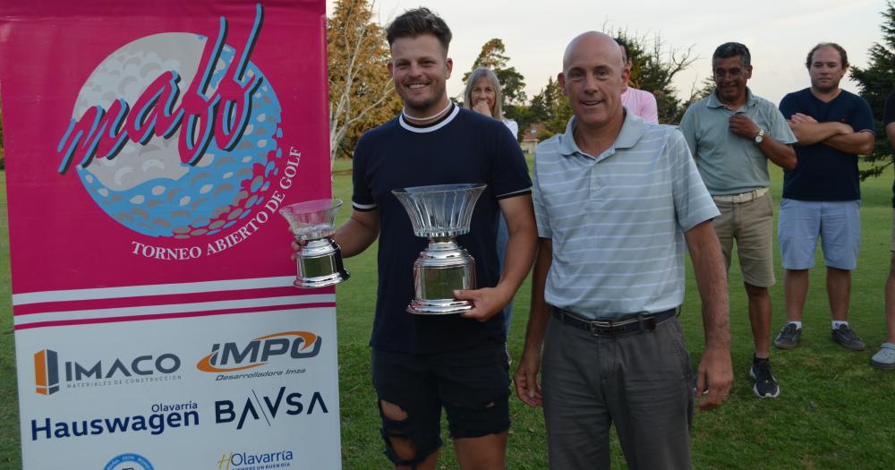 El oriundo de Santa Rosa, Gian Einaudi, se llevó la Copa Marcelo Miguel.