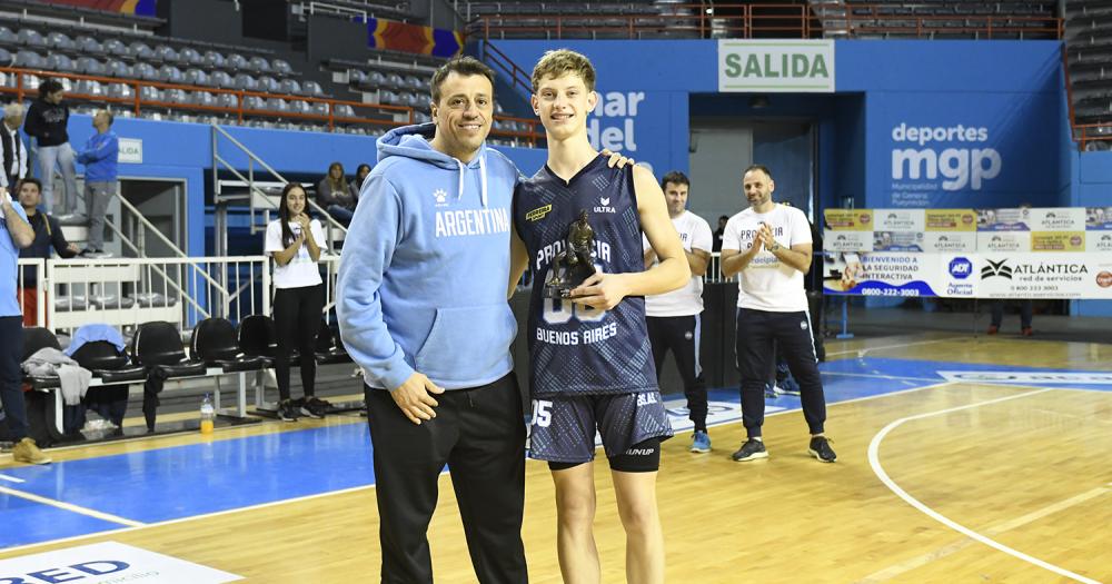 Gonzalo Aman se coronó campeón y fue elegido MVP.
