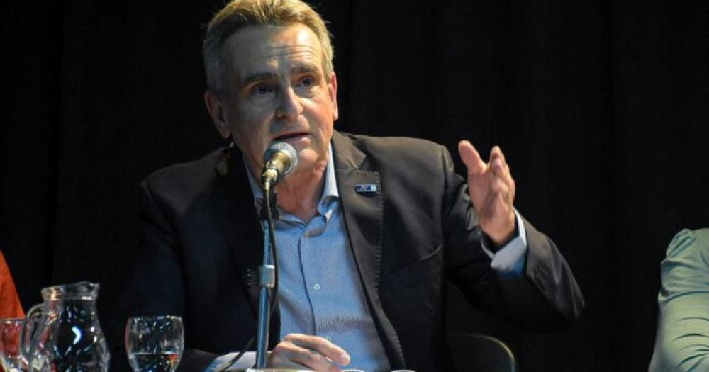 El jefe de Gabinete, Agustín Rossi.