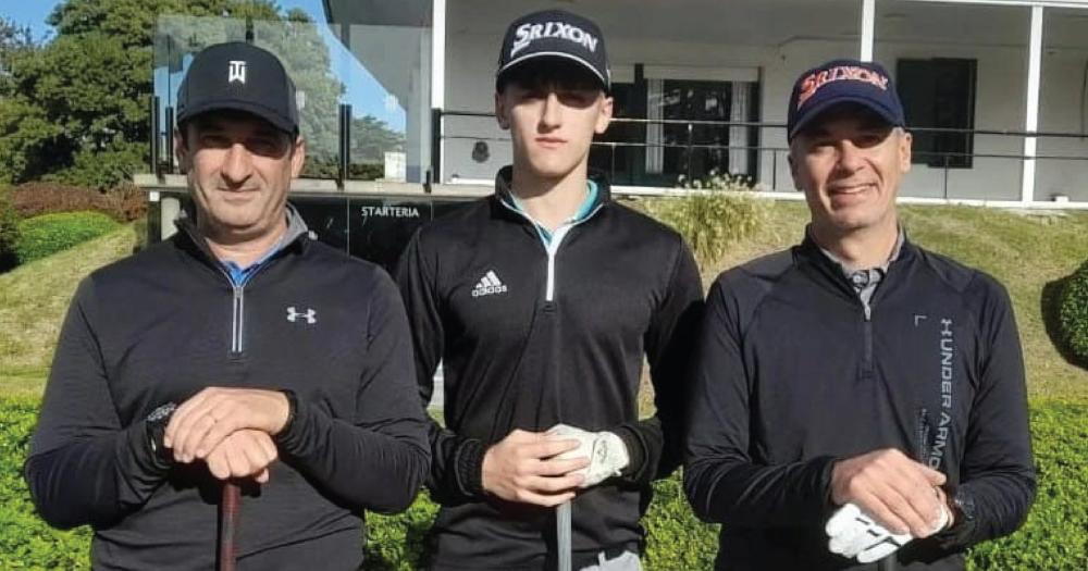 Torneo "Orbea" - Medal Play 18 hoyos. González, Cisneros y Stéfano (medio) fueron los ganadores.