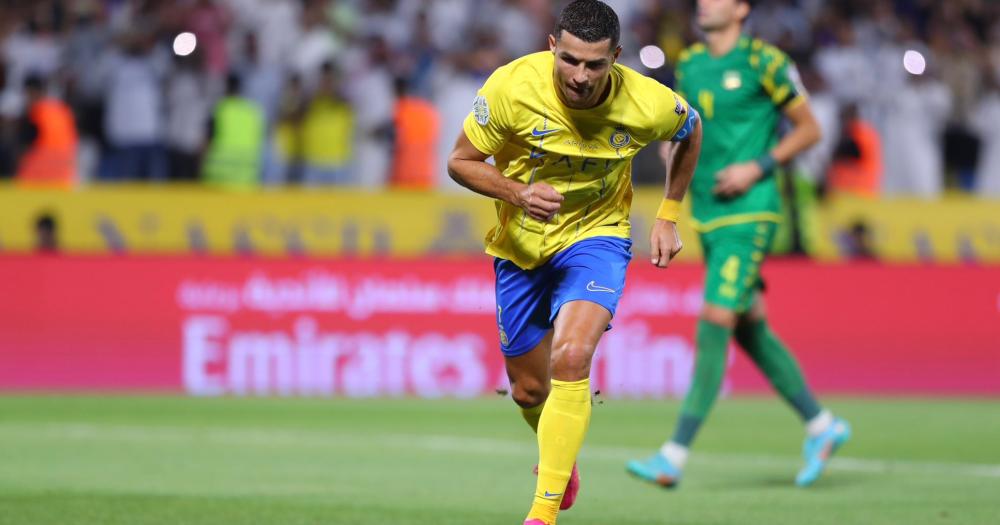 Ronaldo convirtió y su equipo jugará la final del futbol arabe
