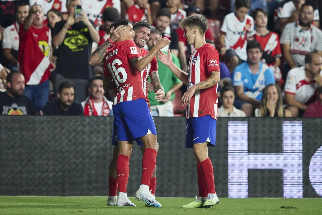 LOS ARGENTINOS BRILLARON EN LA GOLEADA DE ATLÉTICO DE MADRID