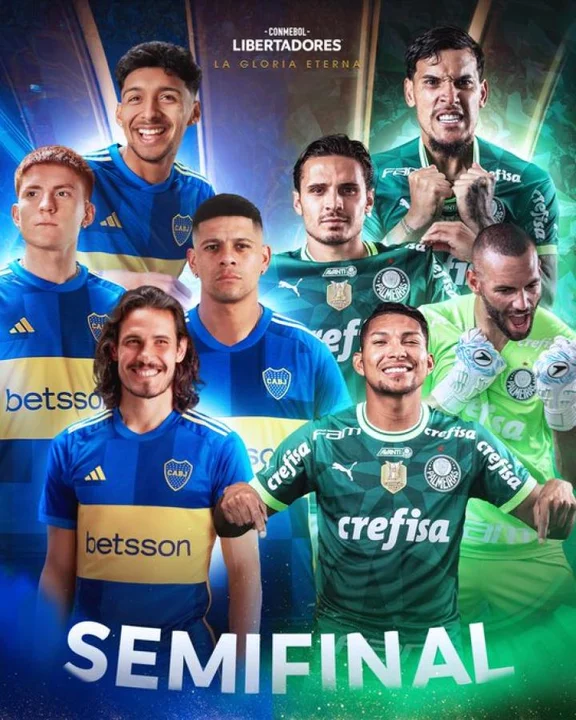BOCA - PALMEIRAS, DOS VIEJOS CONOCIDOS EN SEMIFINALES DE COPA LIBERTADORES