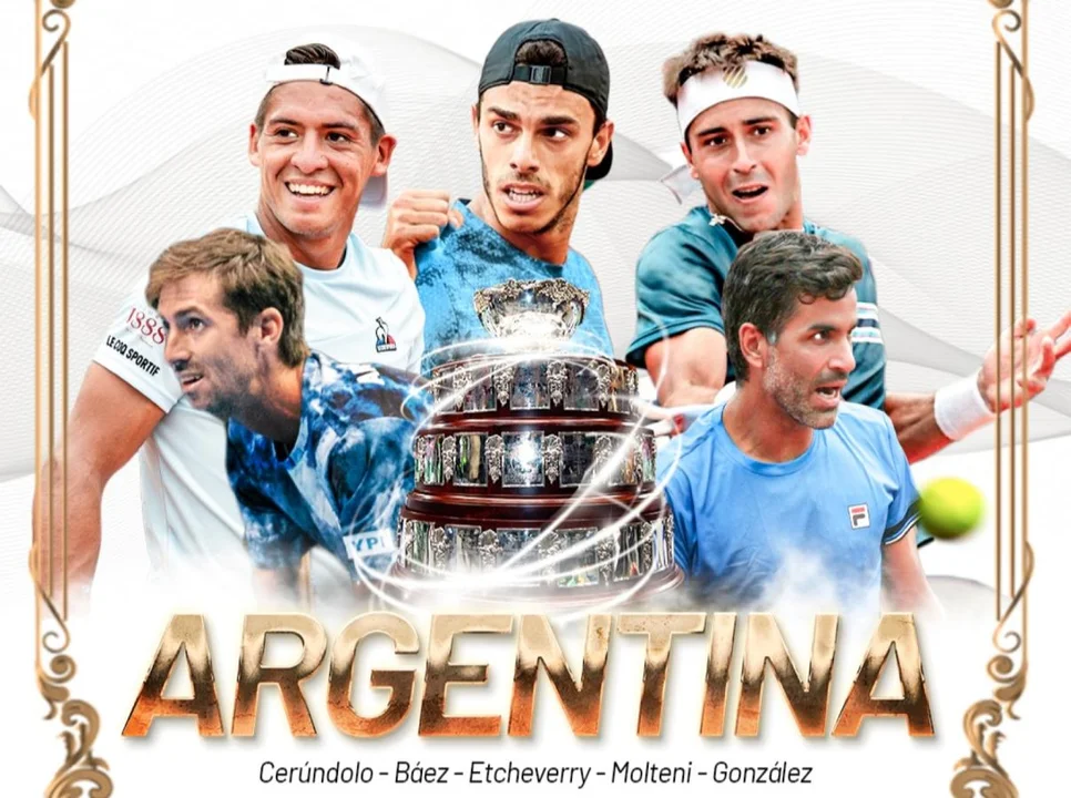 COPA DAVIS: ARGENTINA CONFIRMÓ SU EQUIPO PARA LOS PLAYOFFS DEL GRUPO MUNDIAL