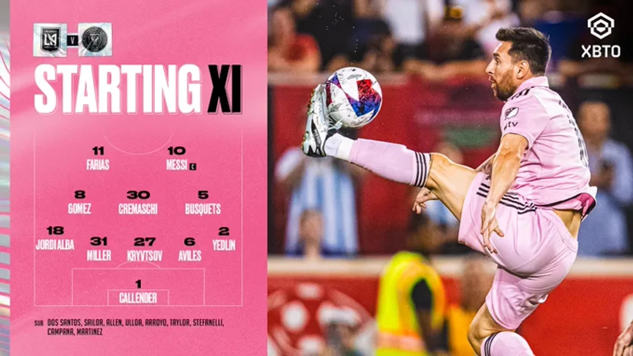 SEGUÍ A MESSI EN VIVO: LAFC 0 - INTER MIAMI 0