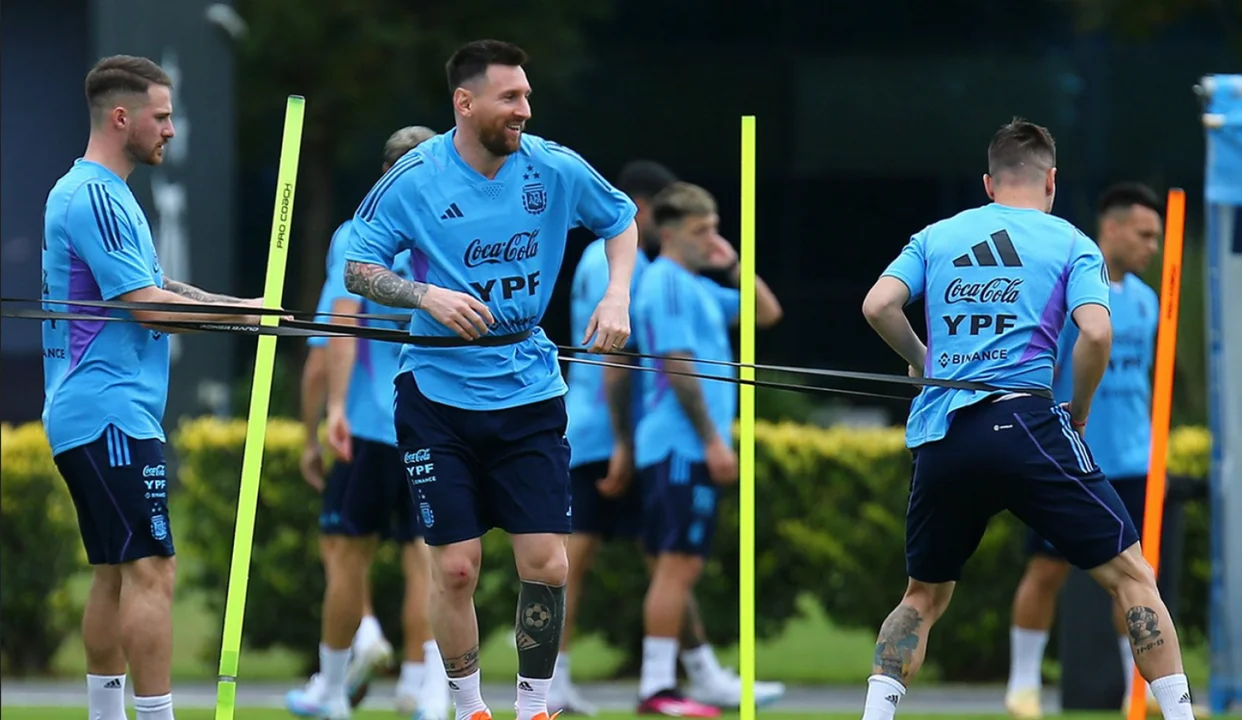 SELECCIÓN ARGENTINA: EL DESCANSO, EL ENTRENAMIENTO Y LAS CHANCES DE MESSI DE SER TITULAR