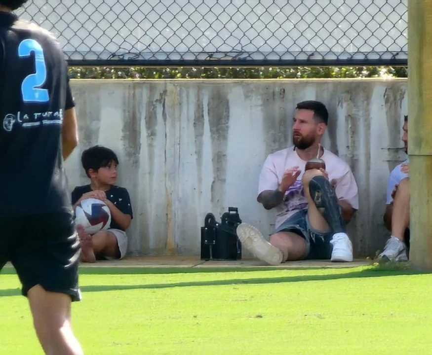 LIONEL MESSI, UN PAPÁ GENIAL
