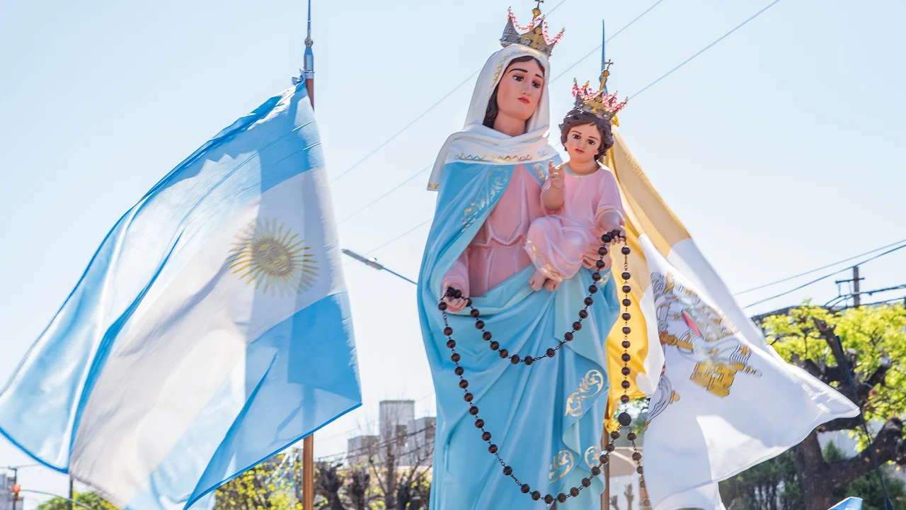 La historia de la Virgen del Rosario de San Nicolás