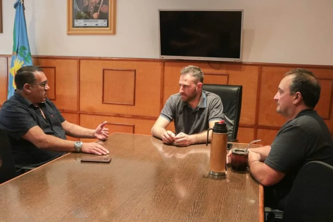Ralinqueo mantuvo una reunión con el nuevo jefe de la Sub DDI local