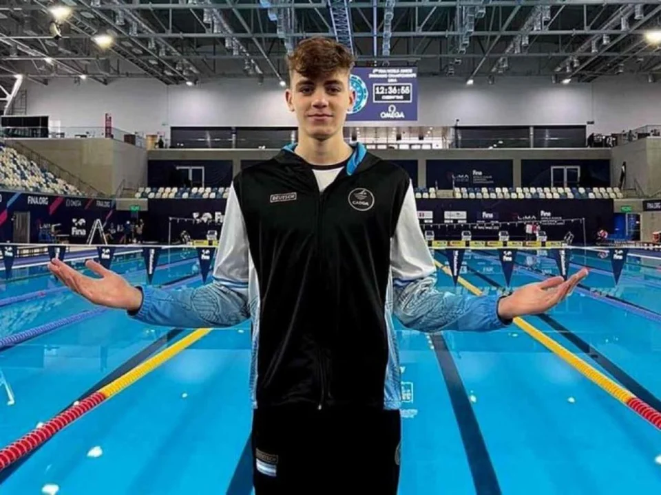 TIENE 17 AÑOS Y LE DIO A ARGENTINA UNA MEDALLA DE PLATA