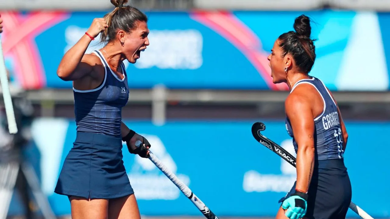 Las Leonas arrasan a Uruguay en su primer partido en los Juegos Panamericanos Santiago 2023