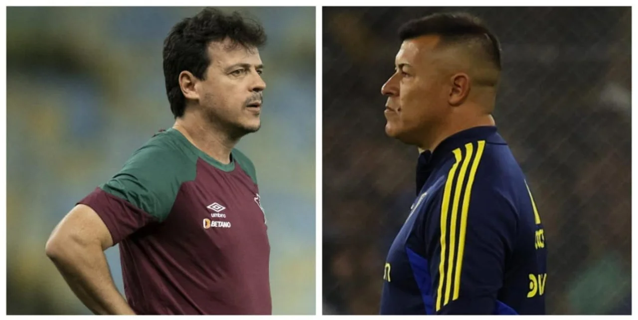 ALMIRÓN Y DINIZ: EL KARMA DE LOS DT'S DE BOCA Y FLUMINENSE PARA LA FINAL