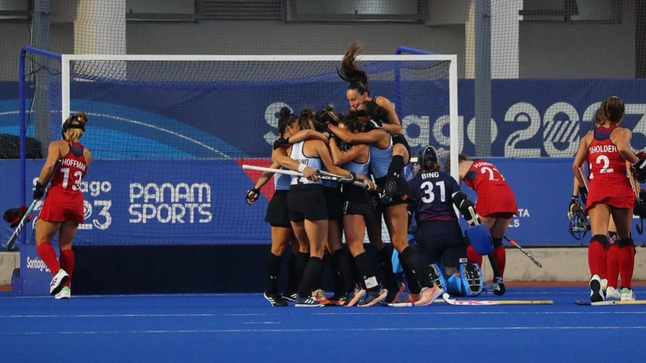Las Leonas obtuvieron el oro en los Panamericanos y estarán en París 2024.