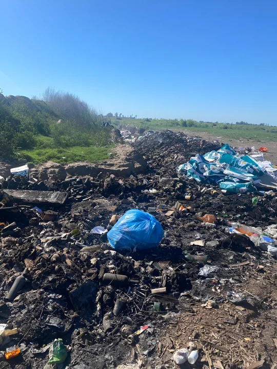 Allanamiento en basural a cielo abierto de Del Valle por posible contaminación ambiental