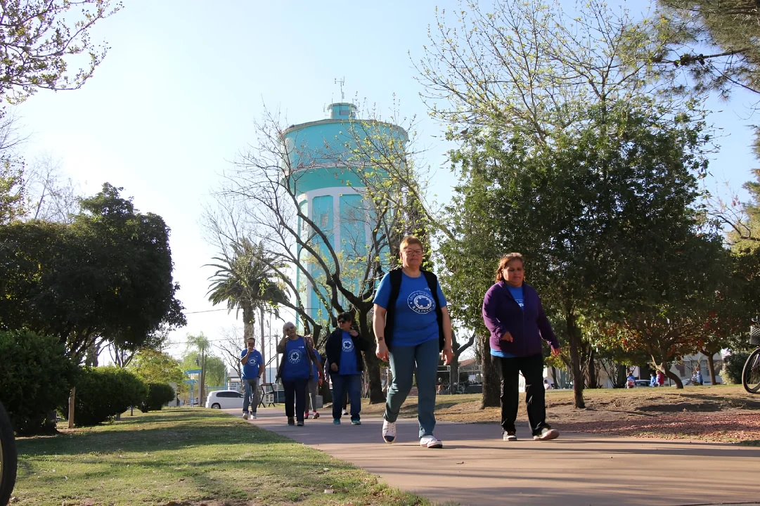 Convocatoria a caminatas preventivas por la diabetes en Bolívar, Urdampilleta y Pirovano