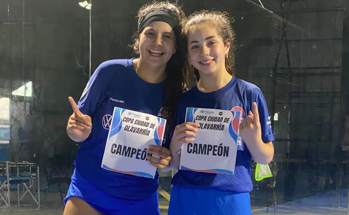Joven lapridense se consagra campeona de la Copa Olavarría en el pádel