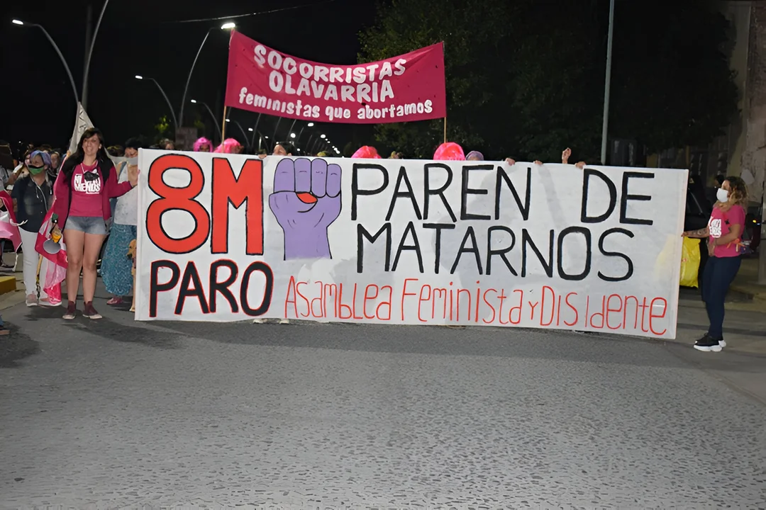 Asamblea Feminista y Disidente de Olavarría convoca a encuentro en preparación para el 8 de marzo