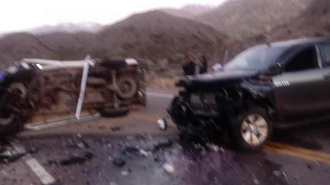 Fatal Choque Frontal en el Paso Internacional Cristo Redentor