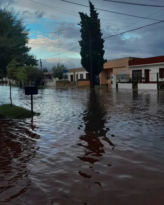Lluvia de Olavarría 18/3/24 Galería de imagenes