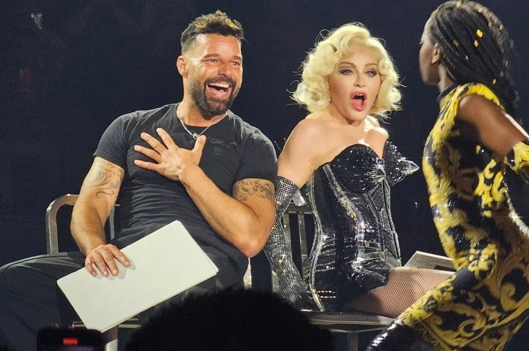 La participación erótica de Ricky Martin en un show de Madonna